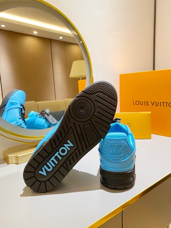 Louis Vuitton Trainer Sneaker Blue