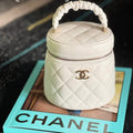 Chanel Small Vanity Case 13cm White