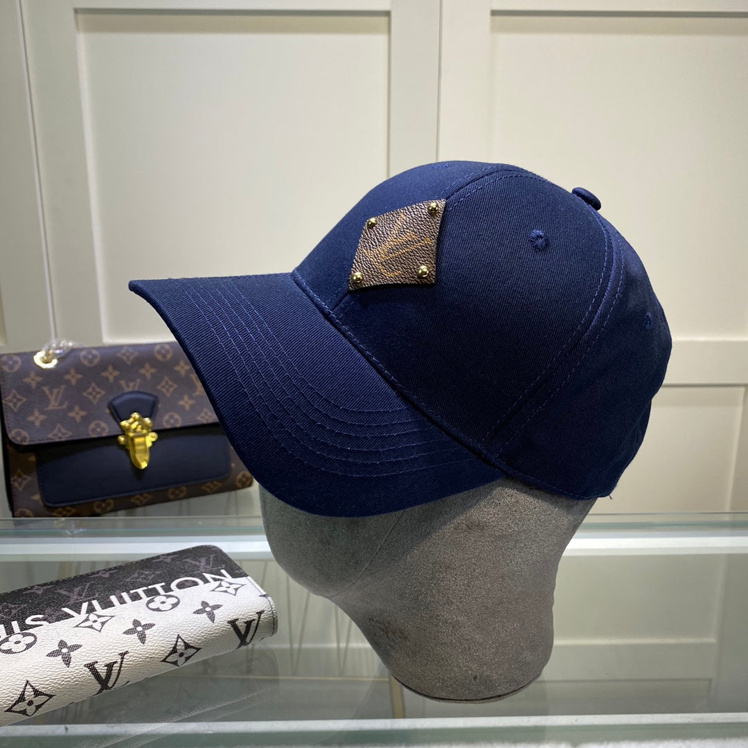 Louis Vuitton Embroidered Logo Baseball Cap