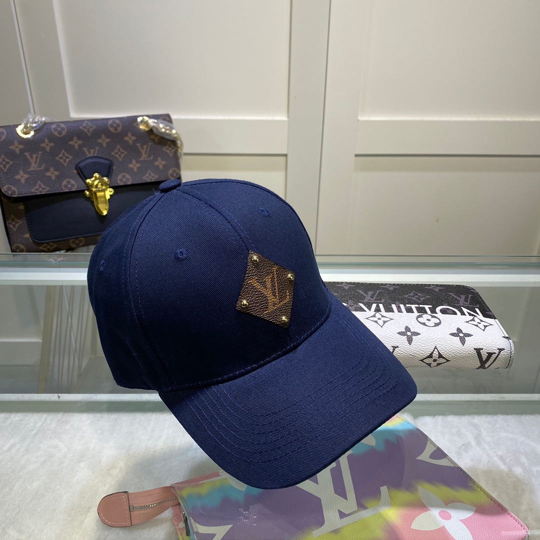 Louis Vuitton Embroidered Logo Baseball Cap