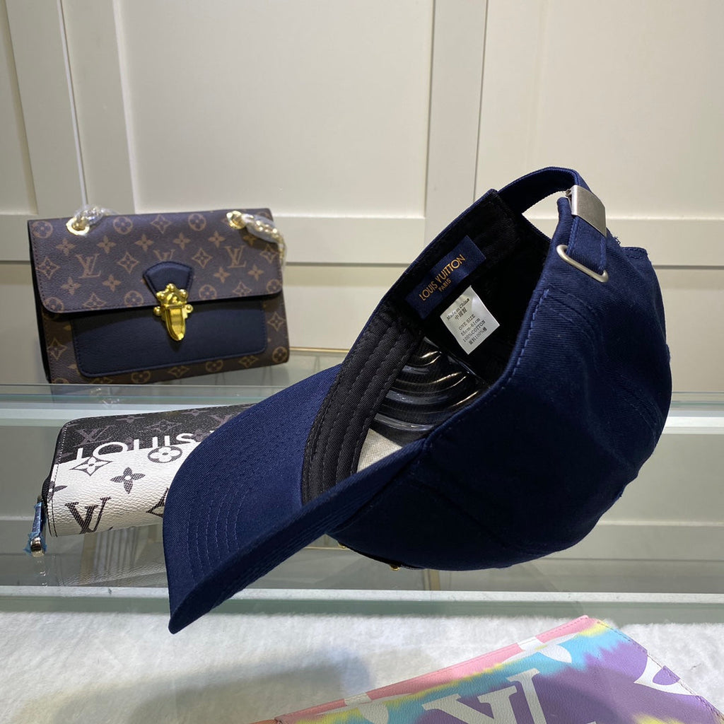 Louis Vuitton Embroidered Logo Baseball Cap