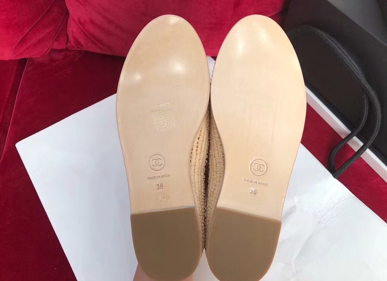 Fabric/Grosgrain Perforated Espadrilles Calfskin Leather Spring/Summer Act 2 Collection Black/Black