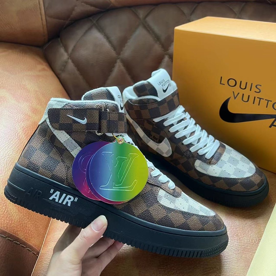 Louis Vuitton x Off-White x Nike Air Force 1