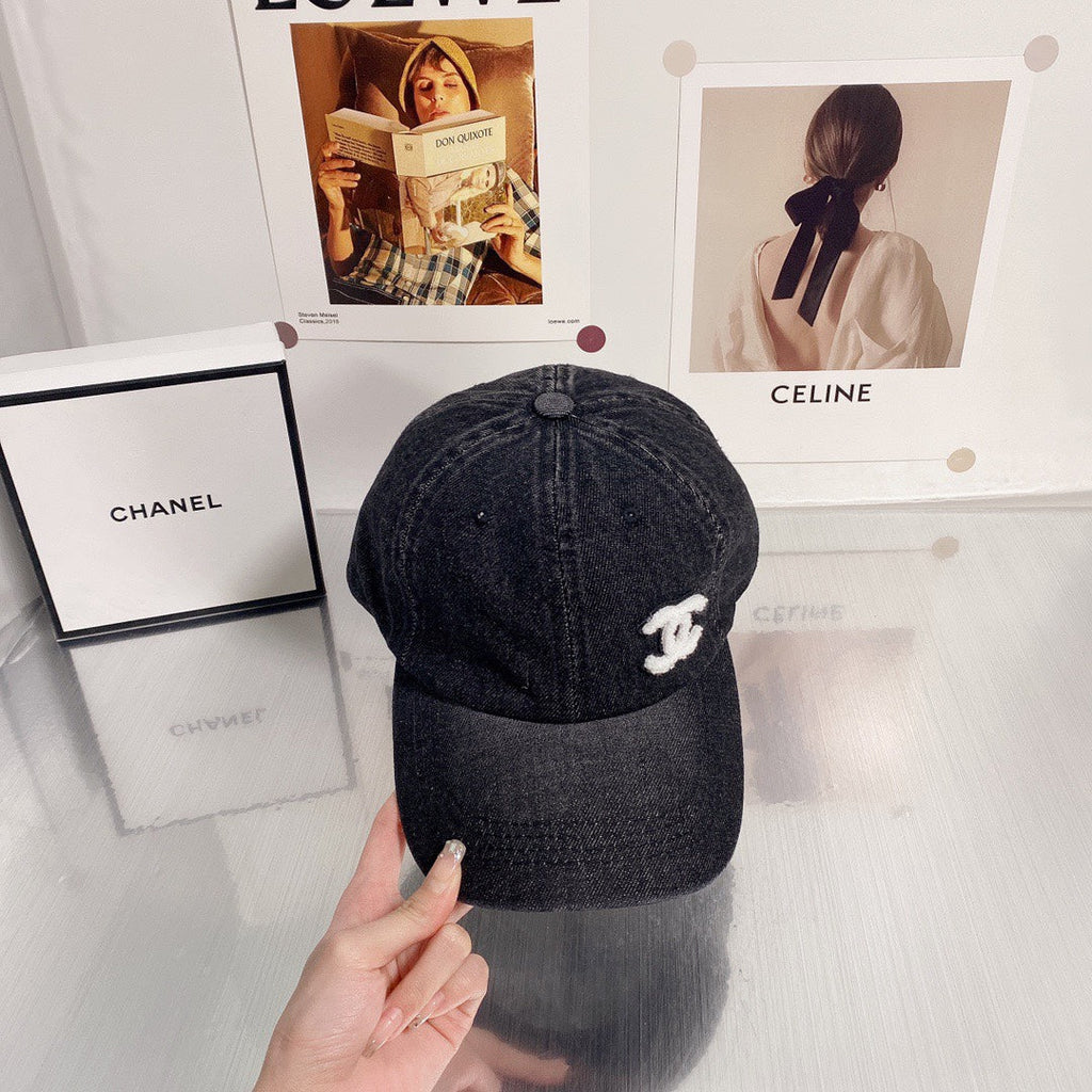 Chanel Black Cap