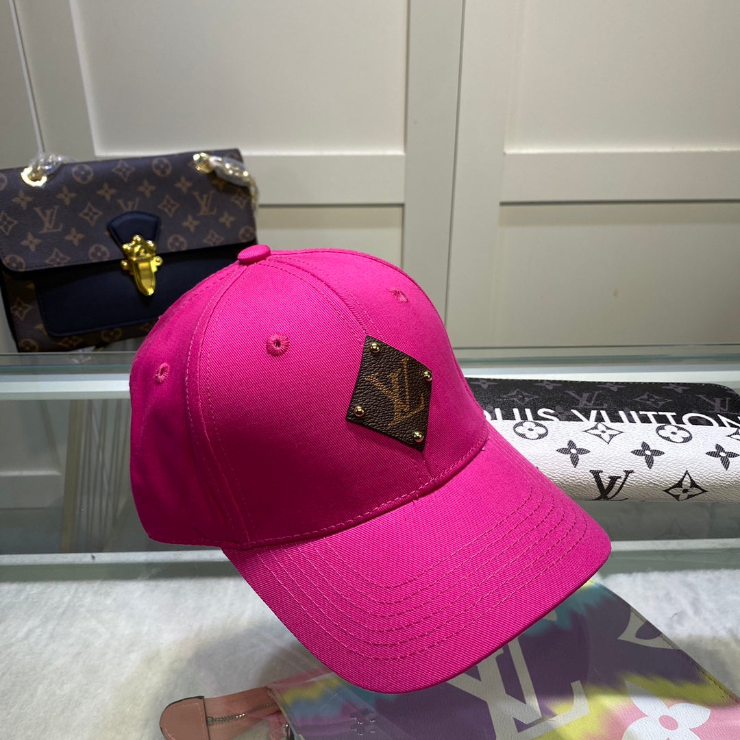 Louis Vuitton Embroidered Logo Baseball Cap