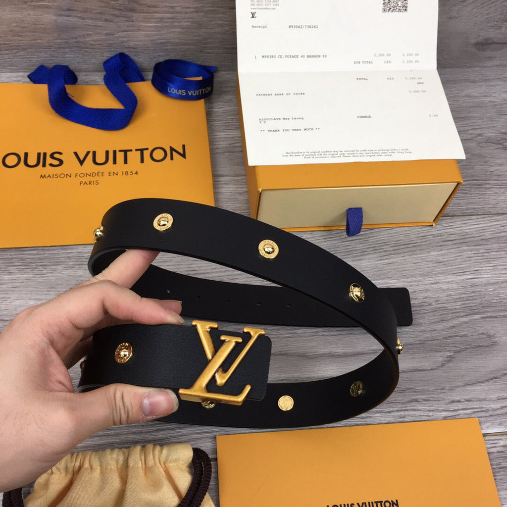 Louis Vuitton Iconic Belt Black