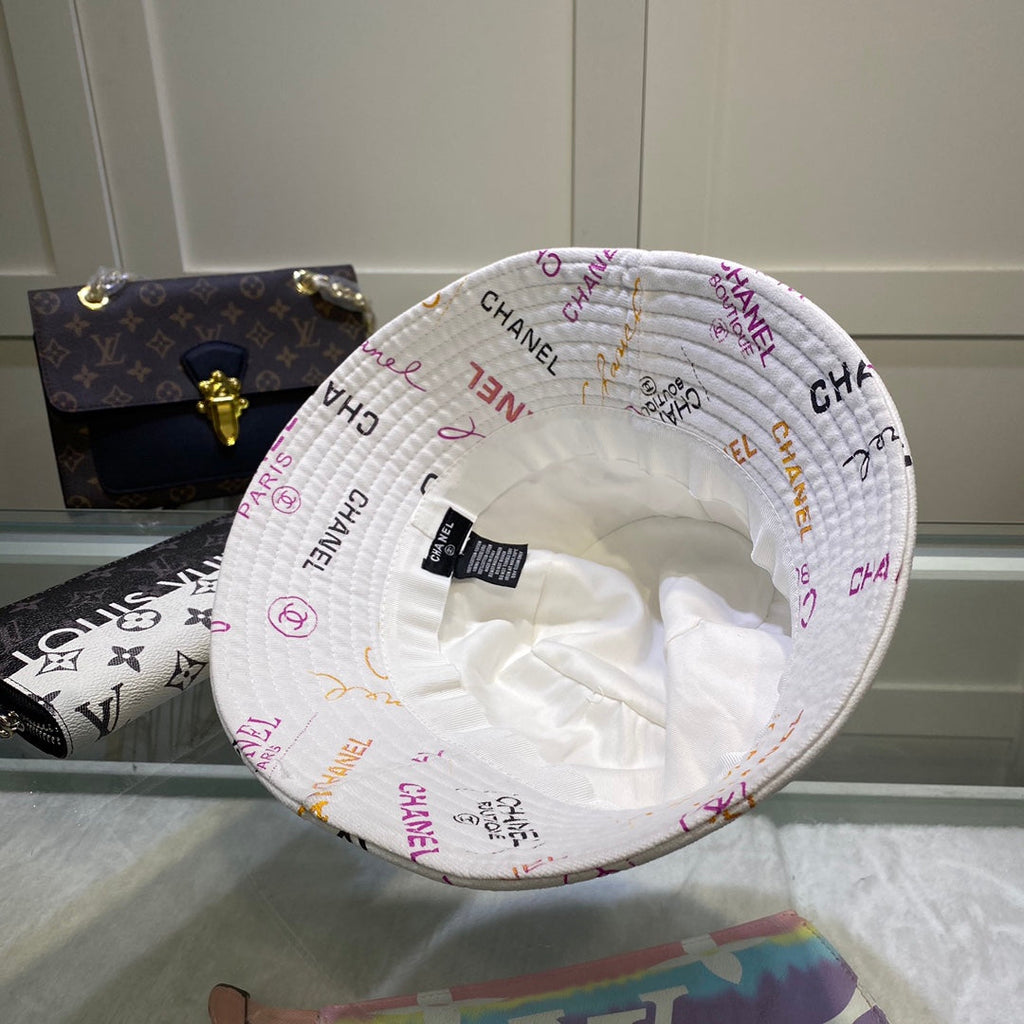 Chanel Cloche White Hat