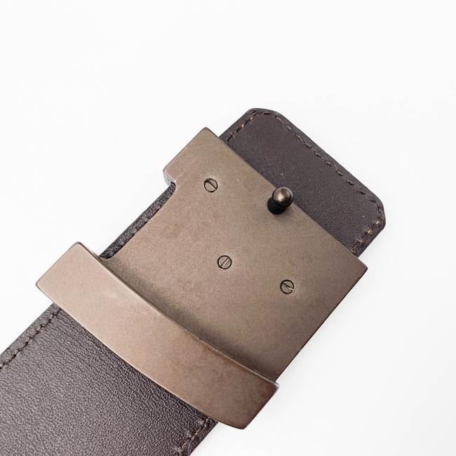 Louis Vuitton Brown Damier Ebene 40mm Lv Initiales 85 34 Belt