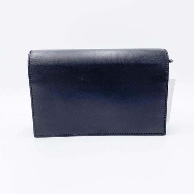 Saint Laurent Monogram Kate Chain Wallet Woc Calfskin Classic Tassel Black Leather Shoulder Bag