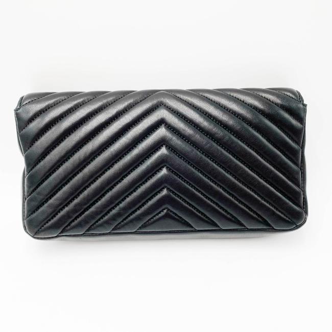 Saint Laurent Monogram Kate Shoulder 99 Quilted Baguette Black Leather Cross Body Bag
