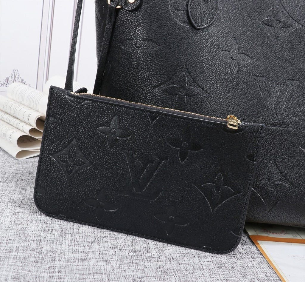 Louis vuittonNeverfull Monogram Empreinte 32cm/ Black