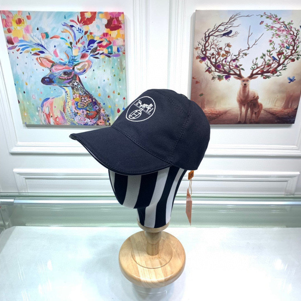 Hermes Davis H Primavera Cap Black