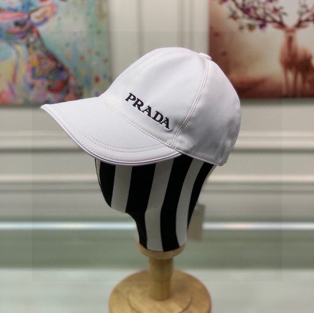 Prada Denim Baseball Cap