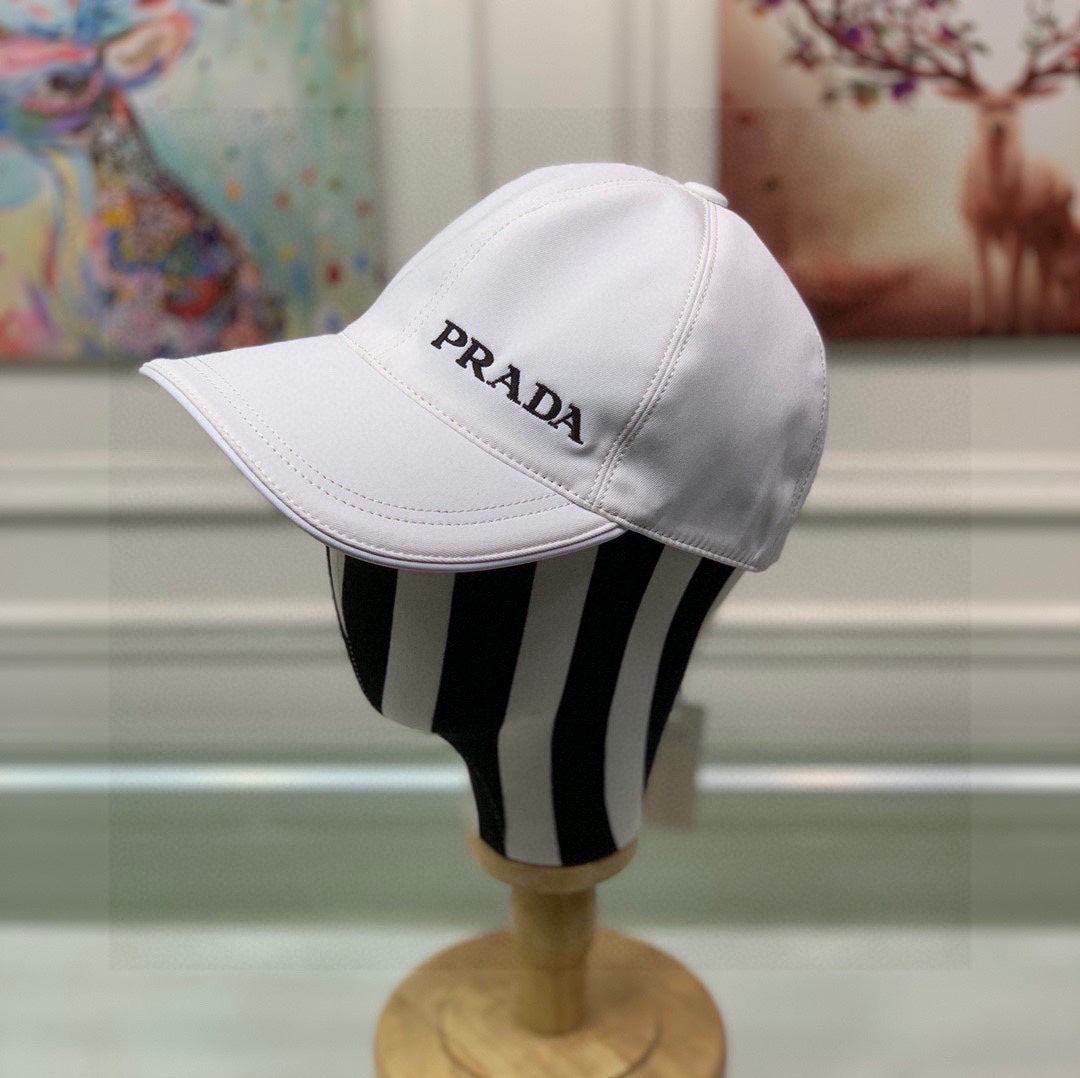 Prada Denim Baseball Cap
