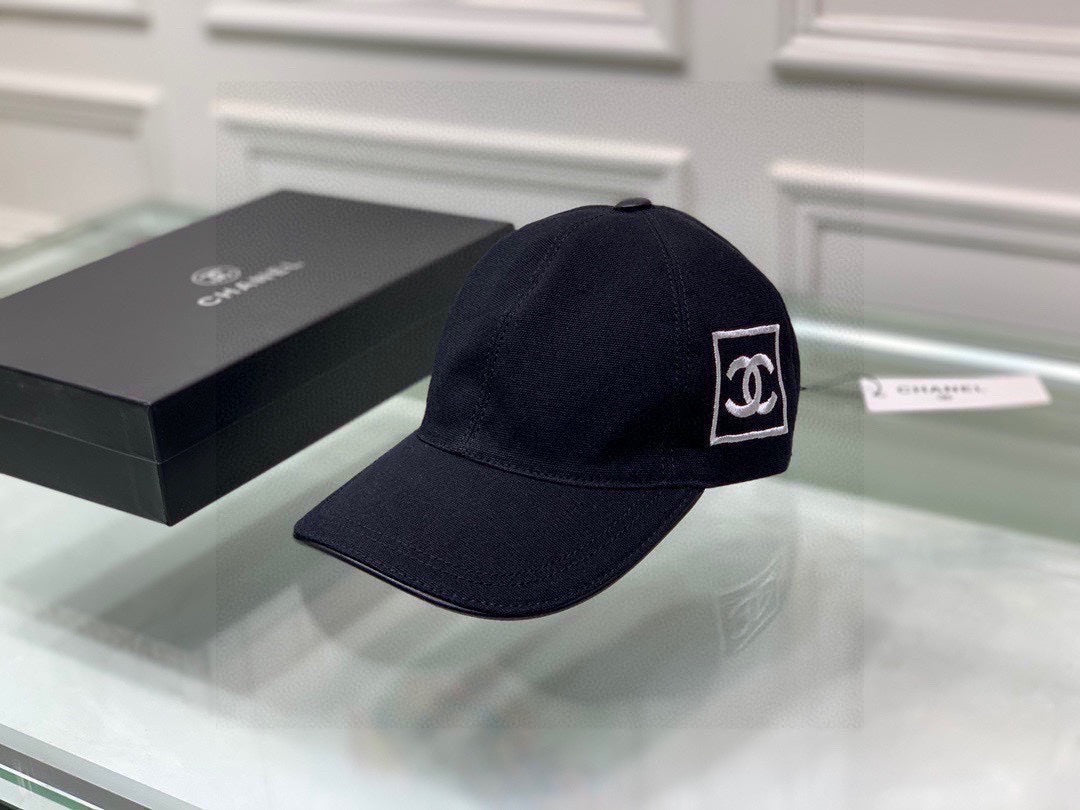 Chanel Black Cap