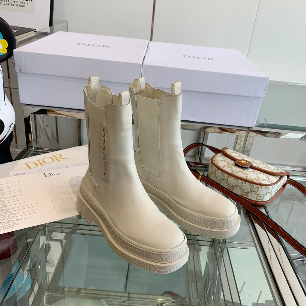 DiorIron Ankle Boot Beige
