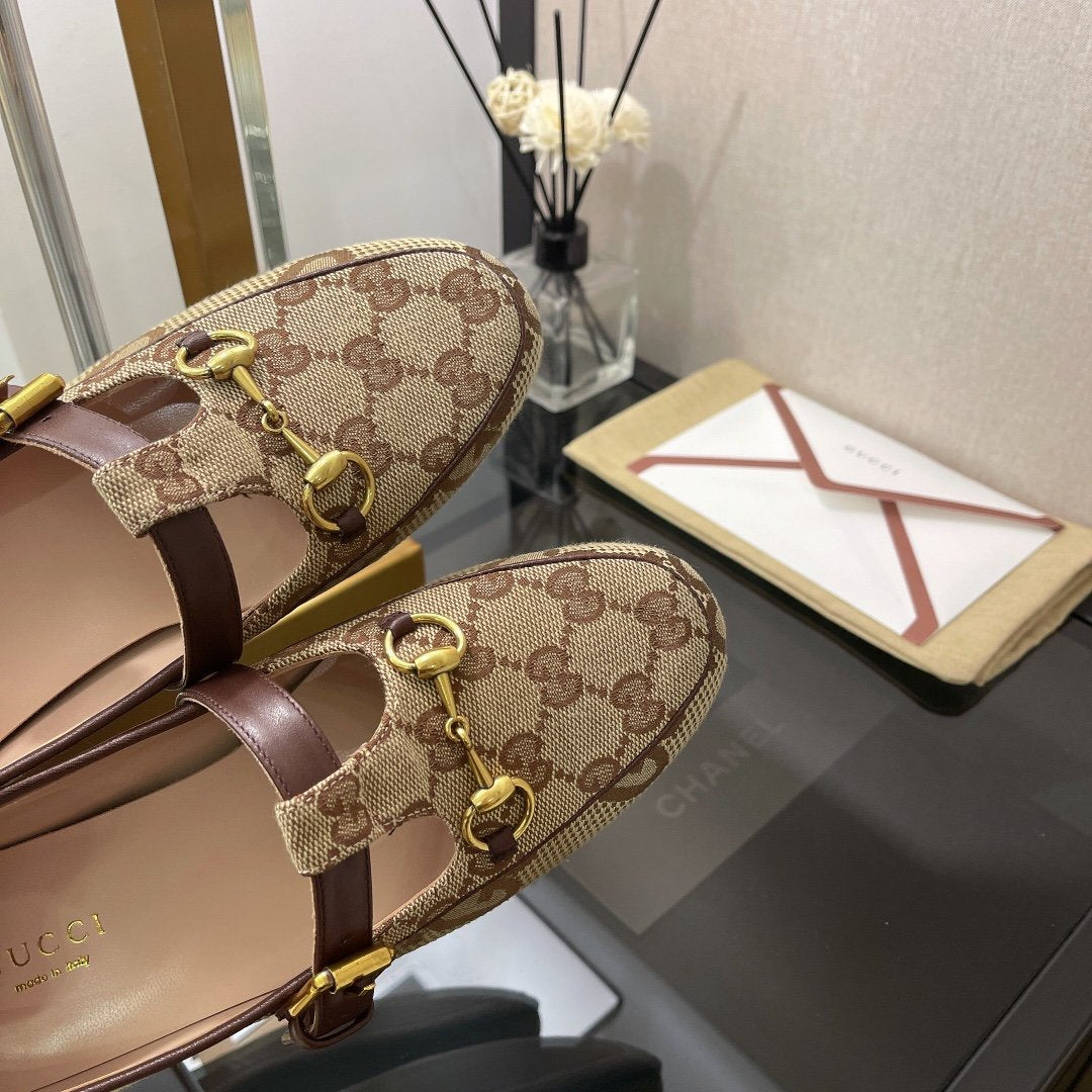 Gucci Jordaan Loafer Brown