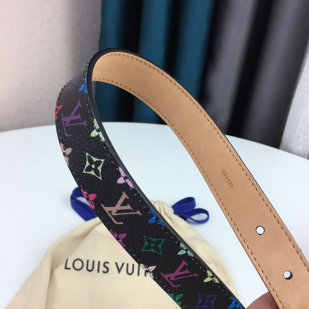 Louis Vuitton Mini Belt Black