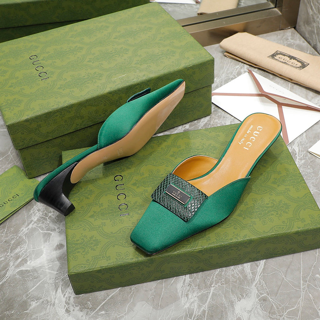 Gucci Slipper Green