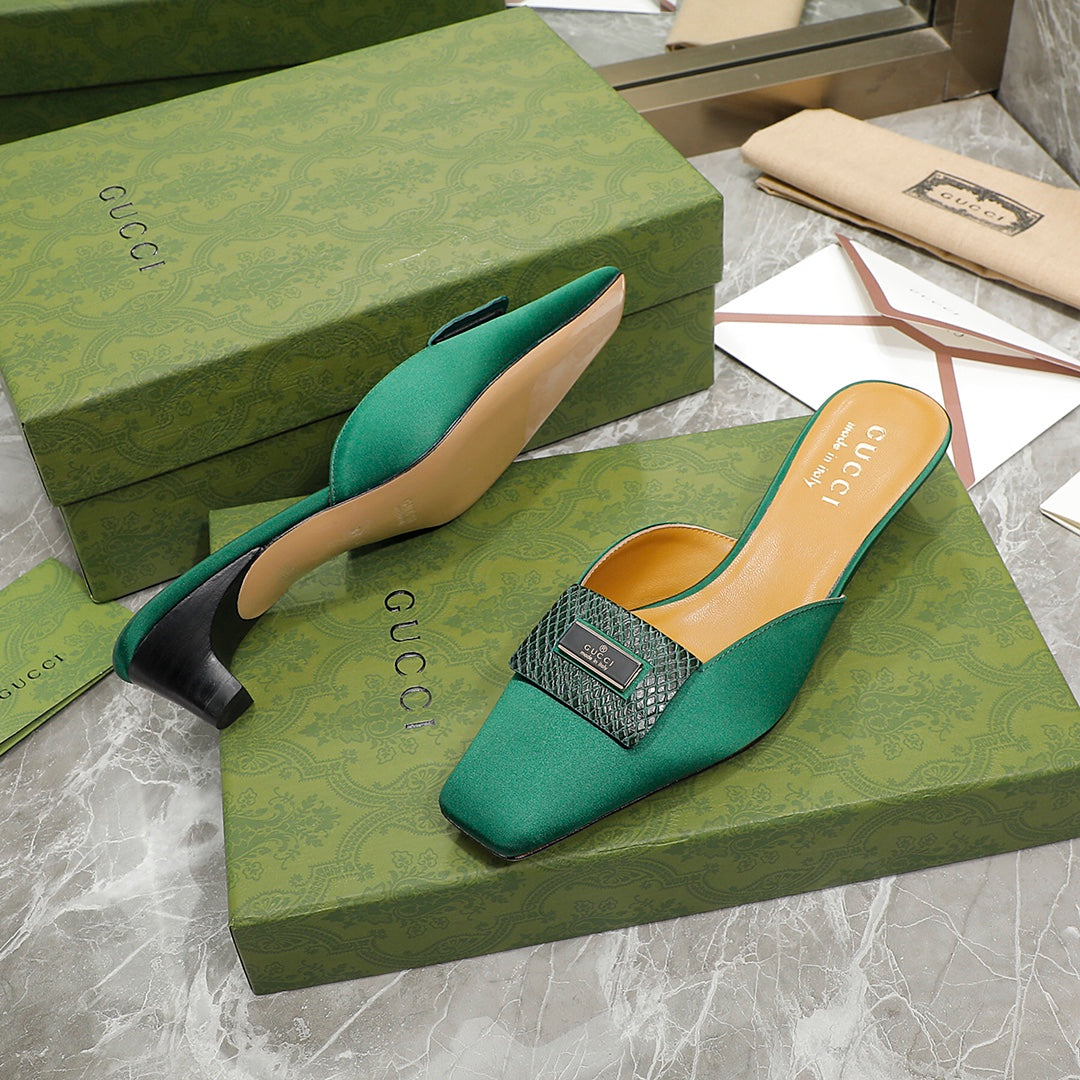 Gucci Slipper Green