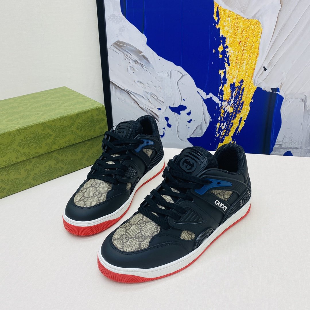 Gucci Basket Sneaker Black