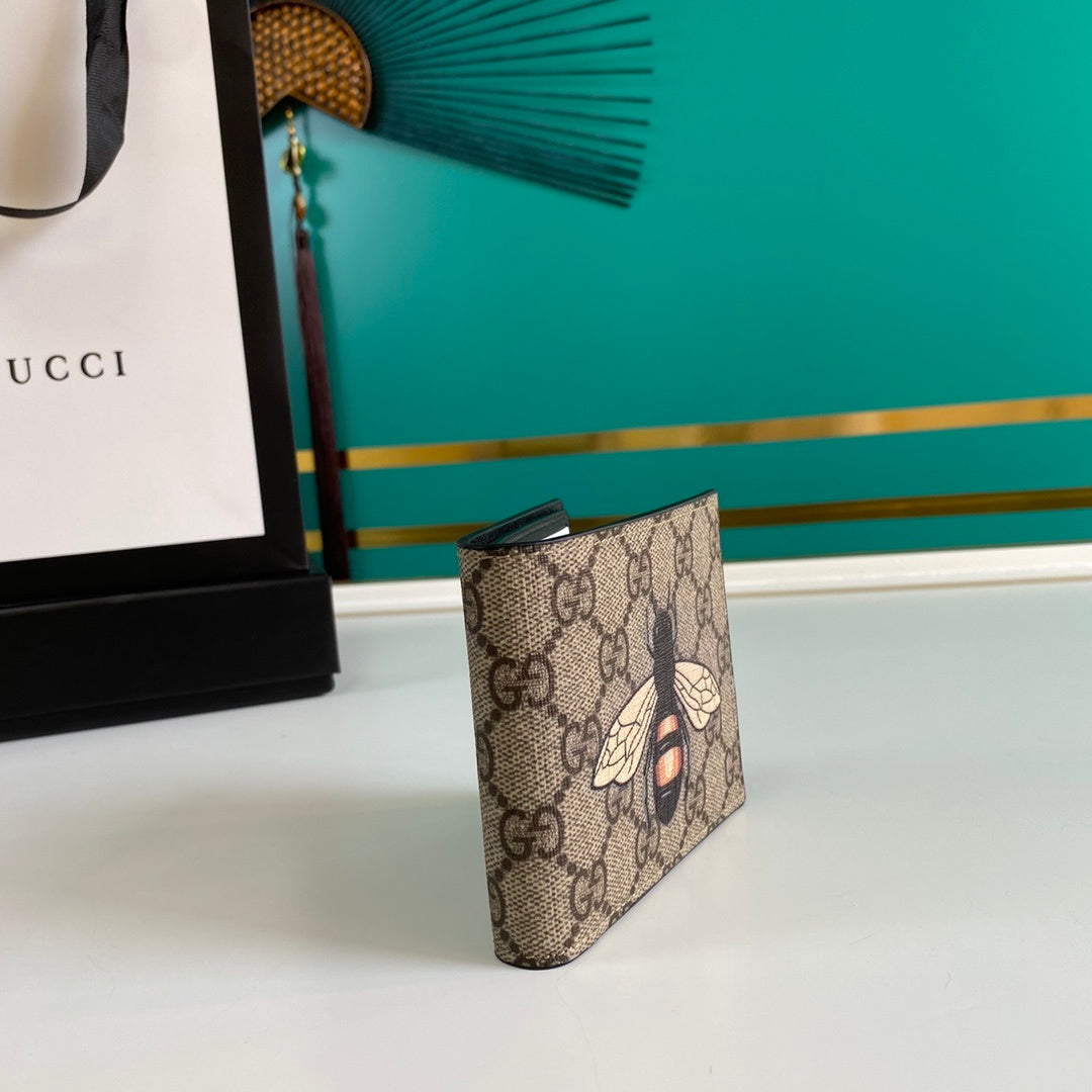 Gucci Bestiary Pouch With King Bee 11cm