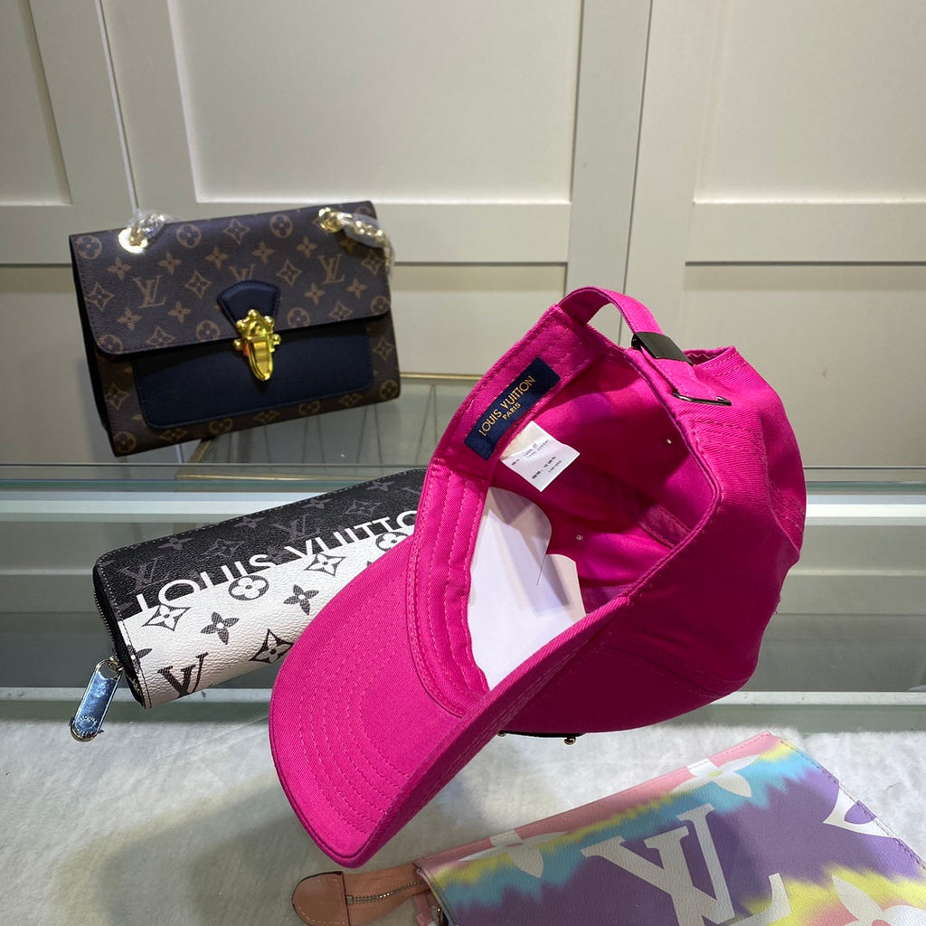 Louis Vuitton Embroidered Logo Baseball Cap