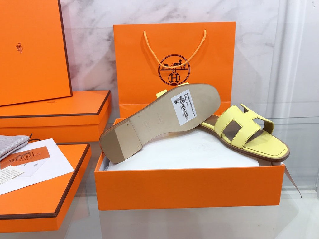 Hermes Oran Sandal Cream