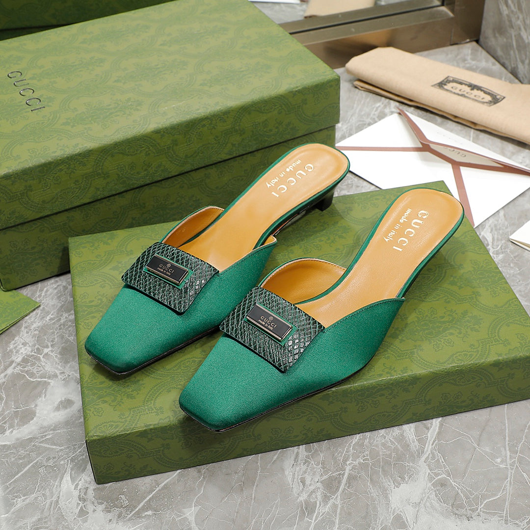 Gucci Slipper Green