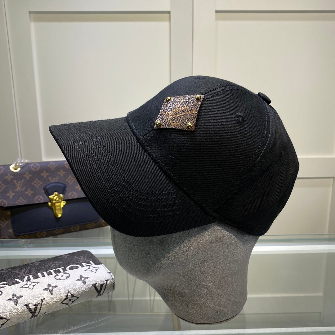 Louis Vuitton Embroidered Logo Baseball Cap