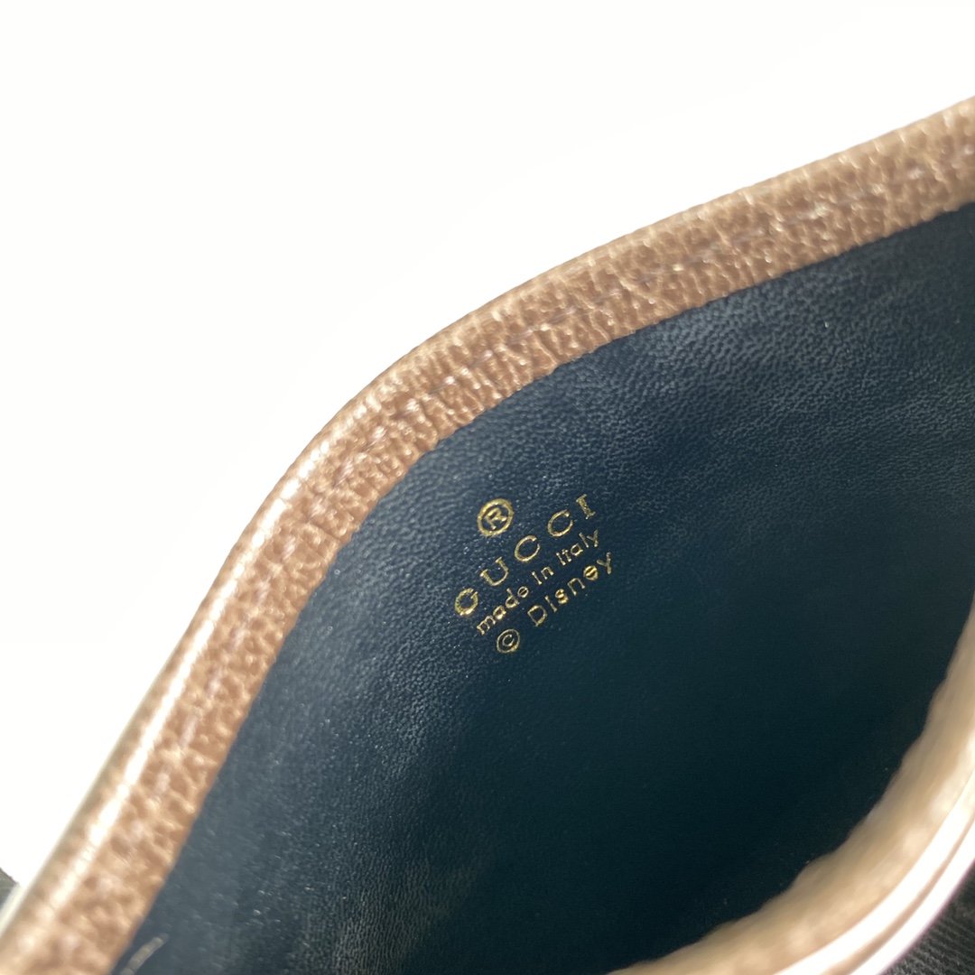 Gucci Disney Donald Duck Brown Cardholder 11cm