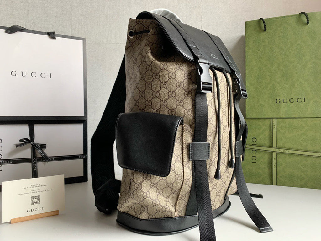Gucci Supreme Cream Backpack