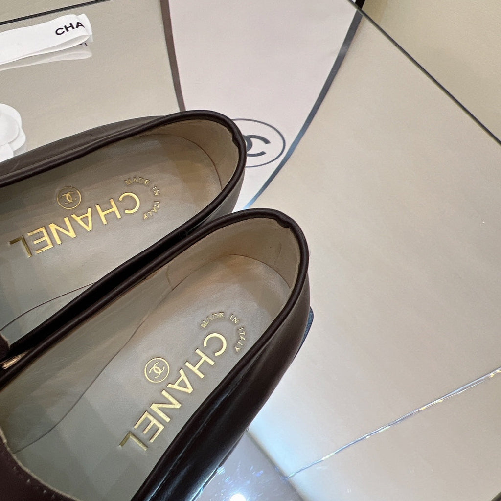 Chanel Loafers Brown