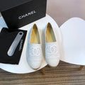 Tweed and Patent Leather CC Espadrilles Spring/Summer Collection Act 2 White