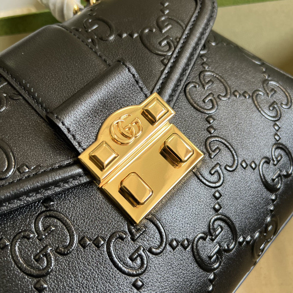 Gucci Small Top Handle Bag 29cm Black