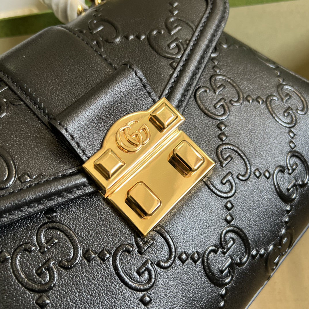 Gucci Small Top Handle Bag 29cm Black