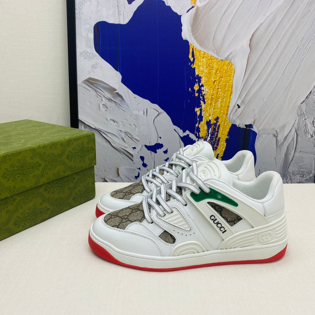 Gucci Basket Sneaker White