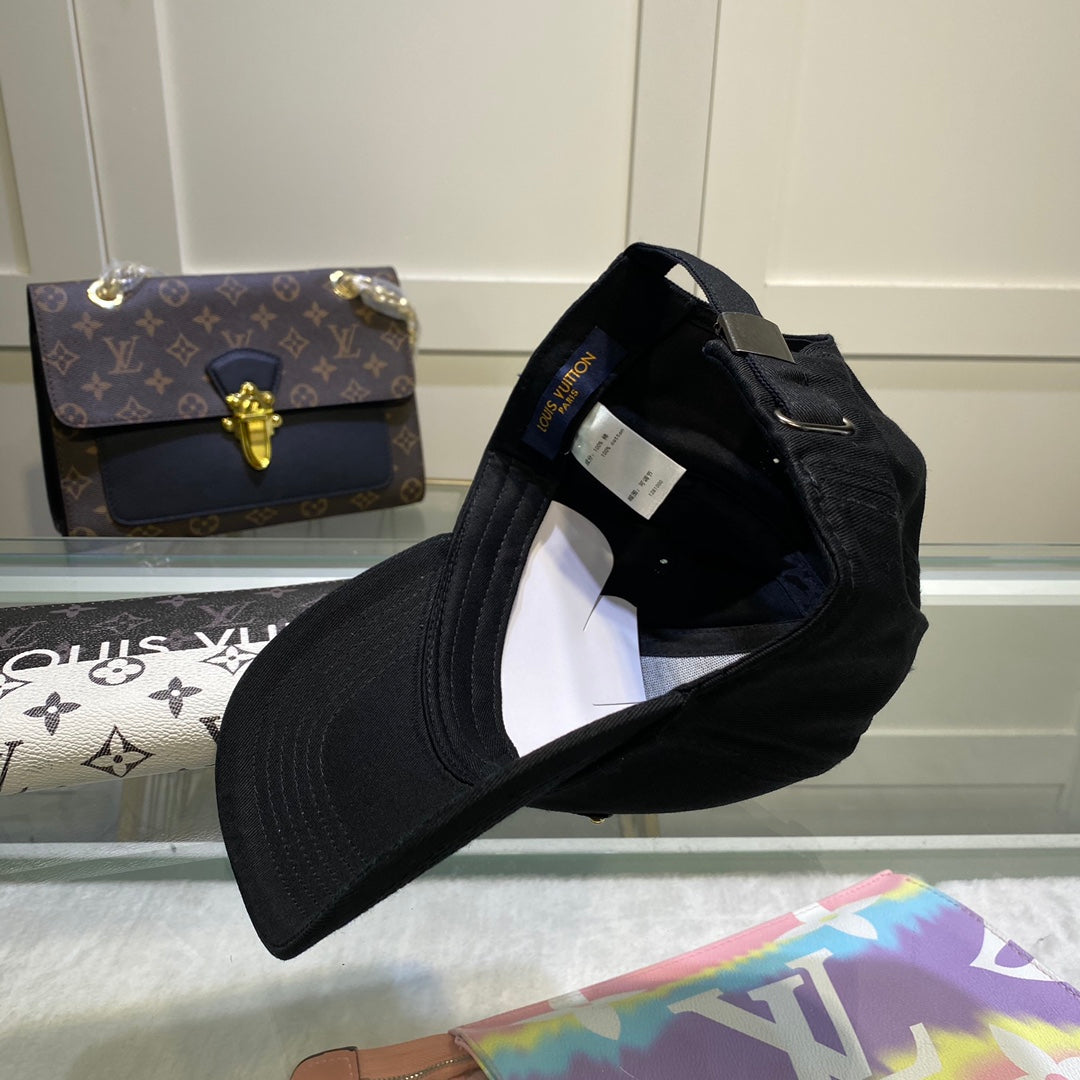 Louis Vuitton Embroidered Logo Baseball Cap
