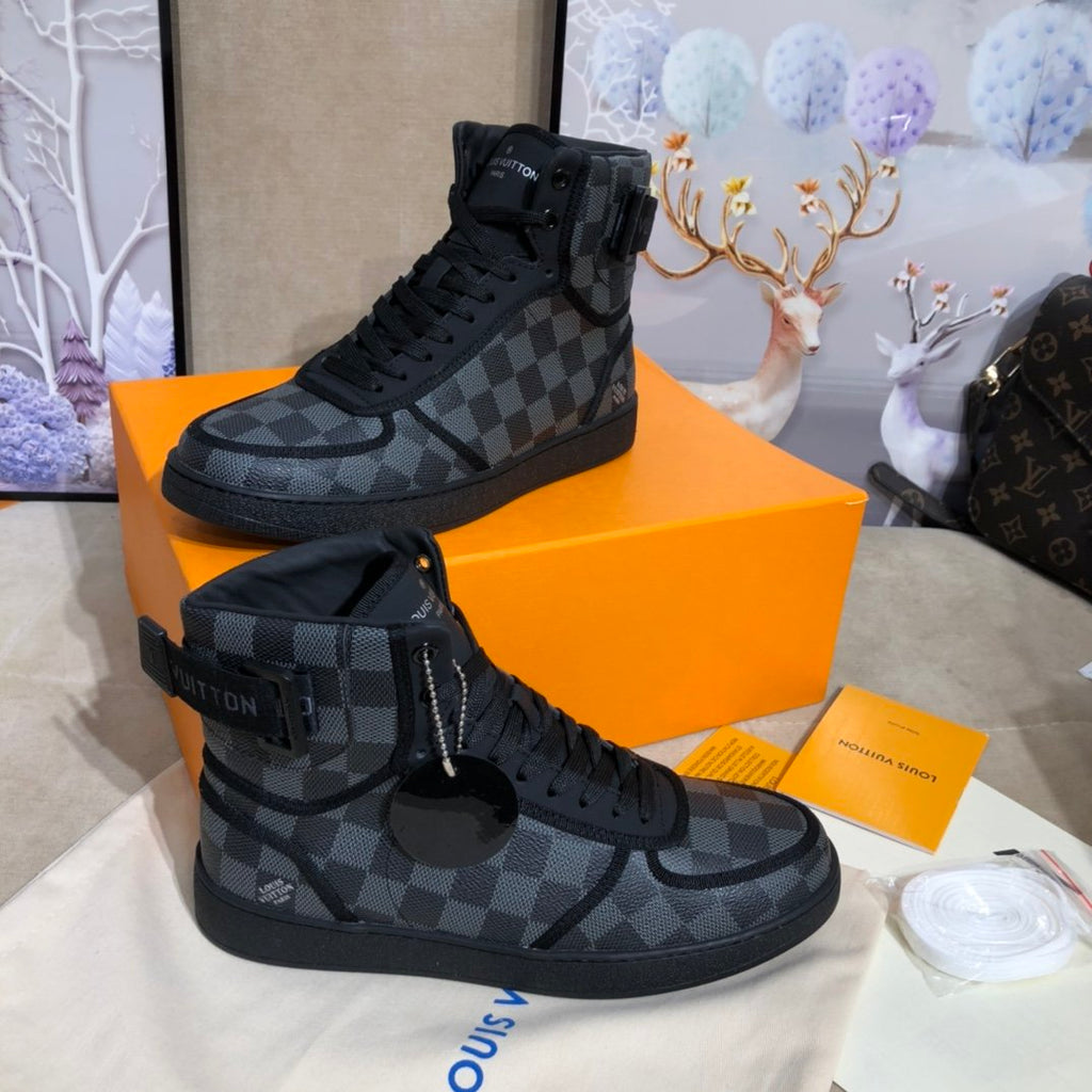 Louis Vuitton Boombox Sneaker Boot Black