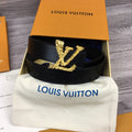 Louis Vuitton Twist Ring Belt Black