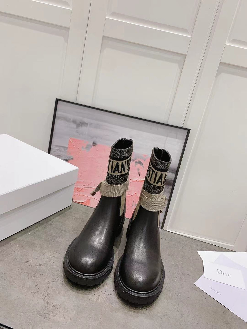 D-Major Ankle Boot Black