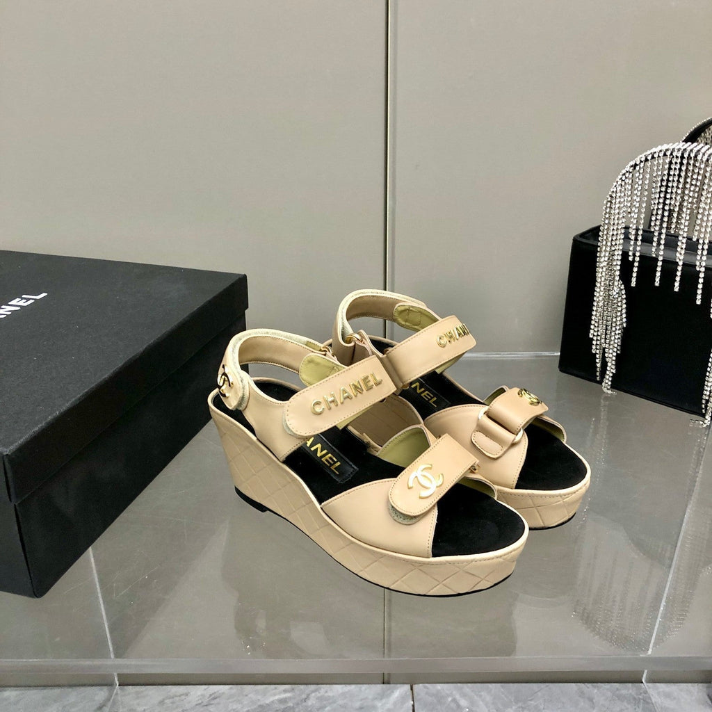 Chanel Sandals Cream
