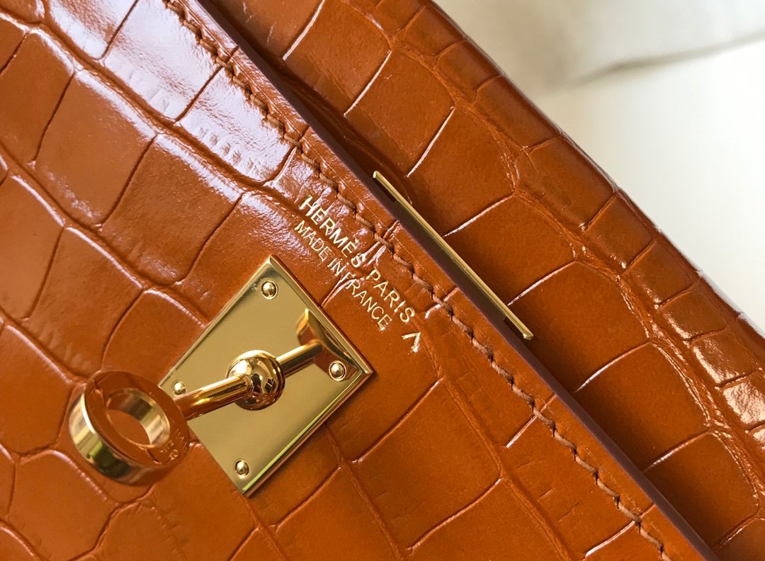 Hermes Kelly 19cm Brown