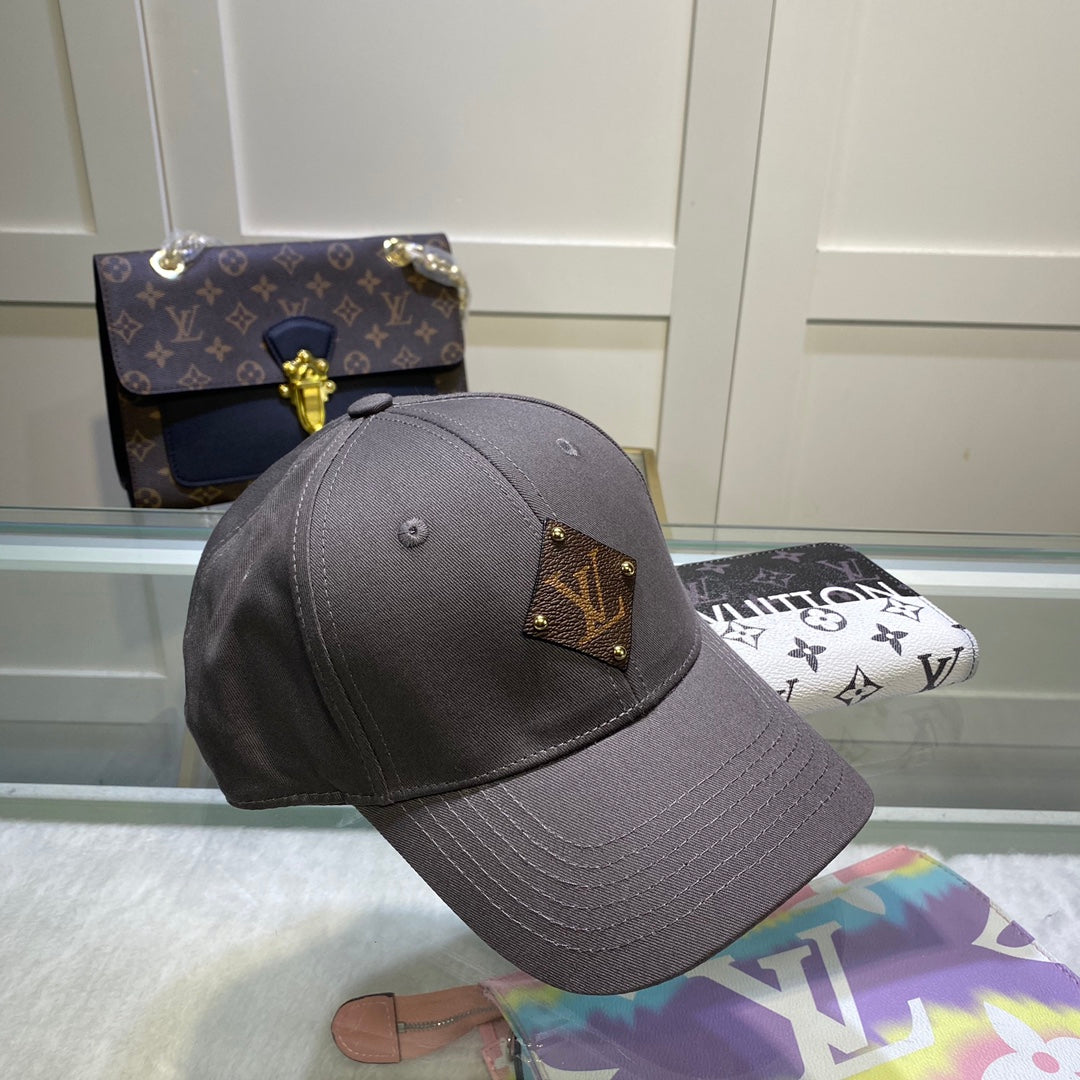 Louis Vuitton Embroidered Logo Baseball Cap