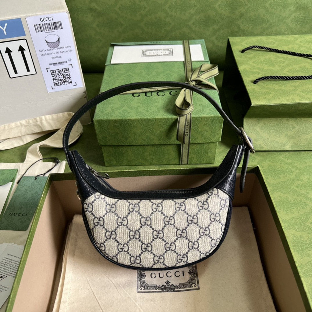 Gucci Ophidia GG Mini Bag 20cm Beige