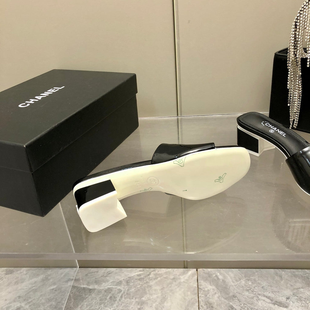 Chanel Mules Black
