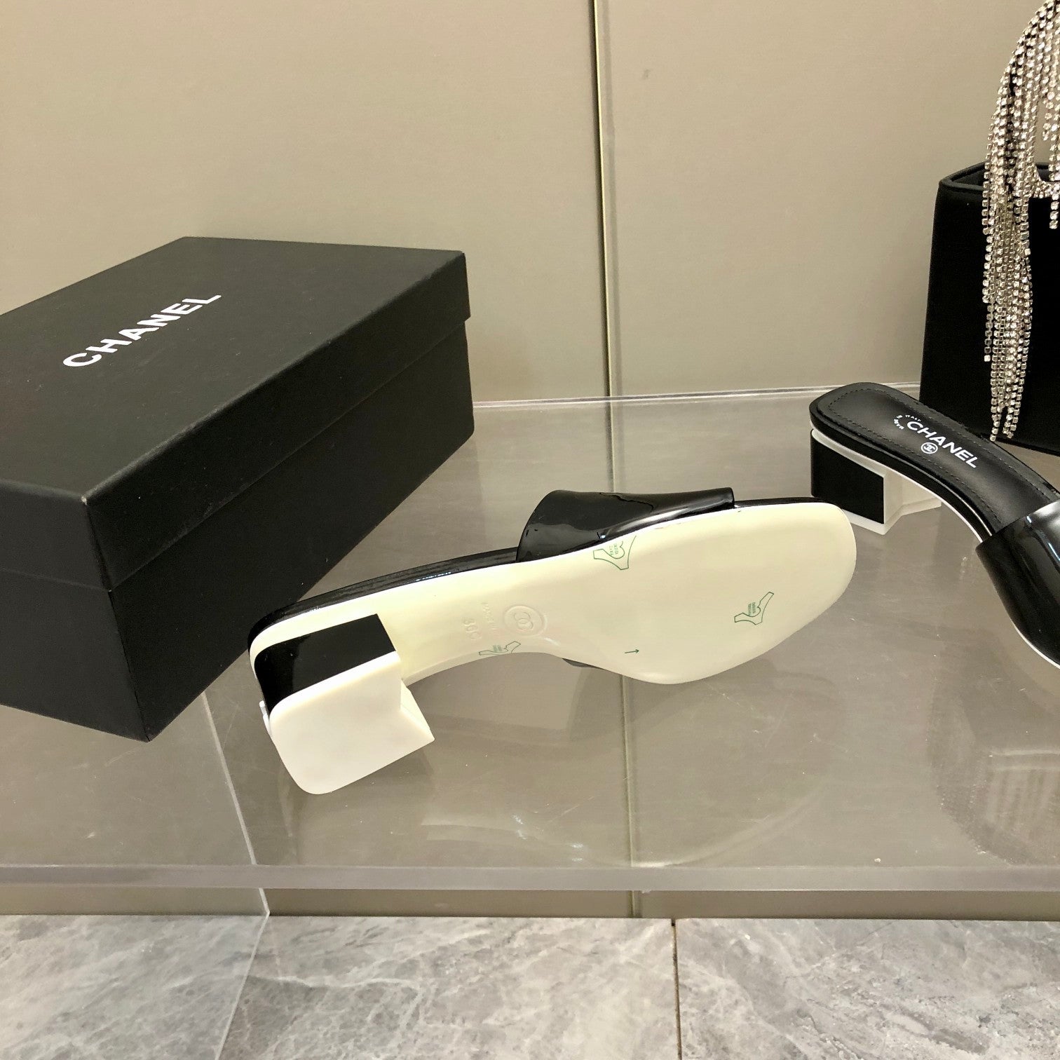 Chanel Mules Black