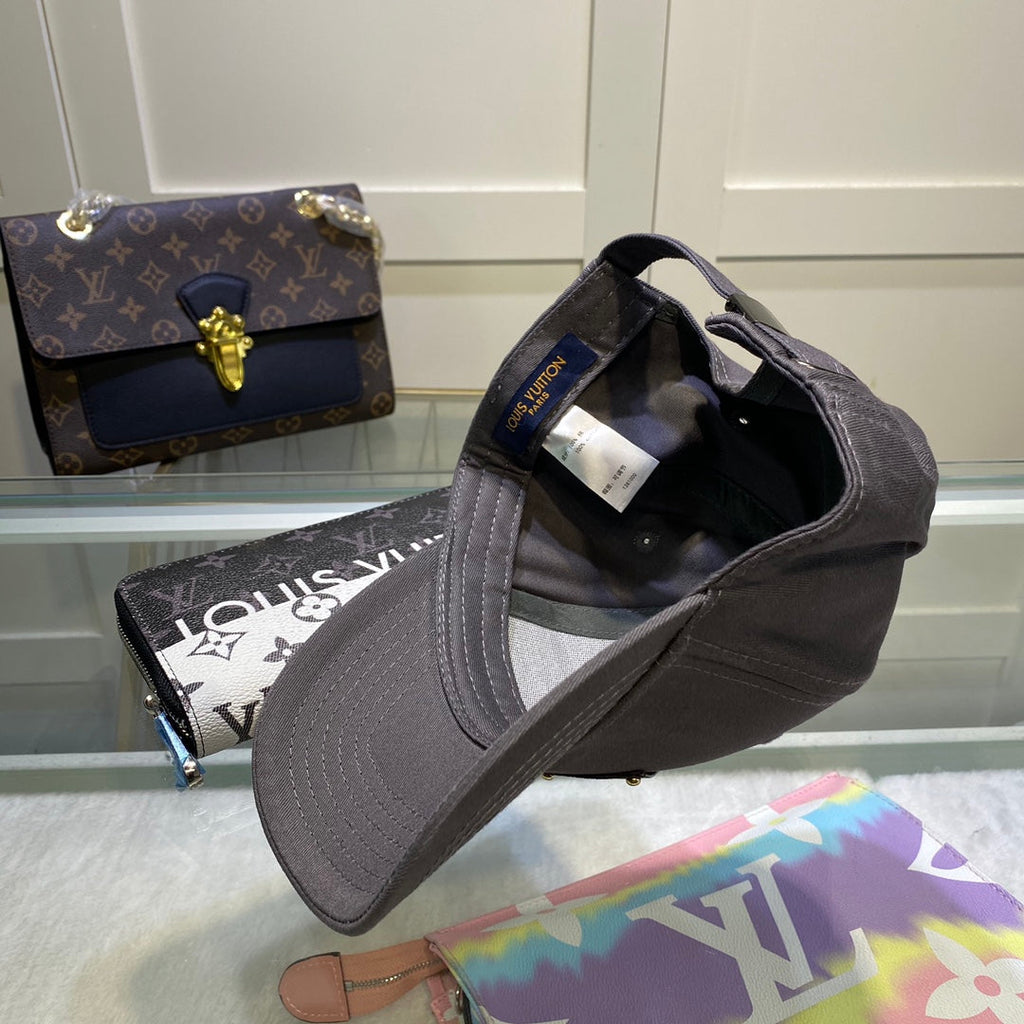 Louis Vuitton Embroidered Logo Baseball Cap