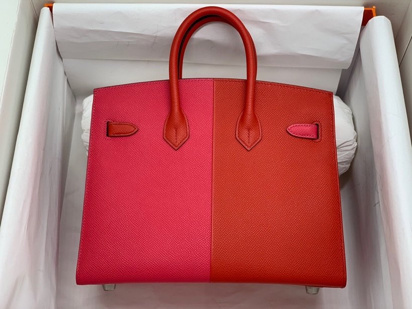 Hermes Epson Bi Color Custom 28cm Red