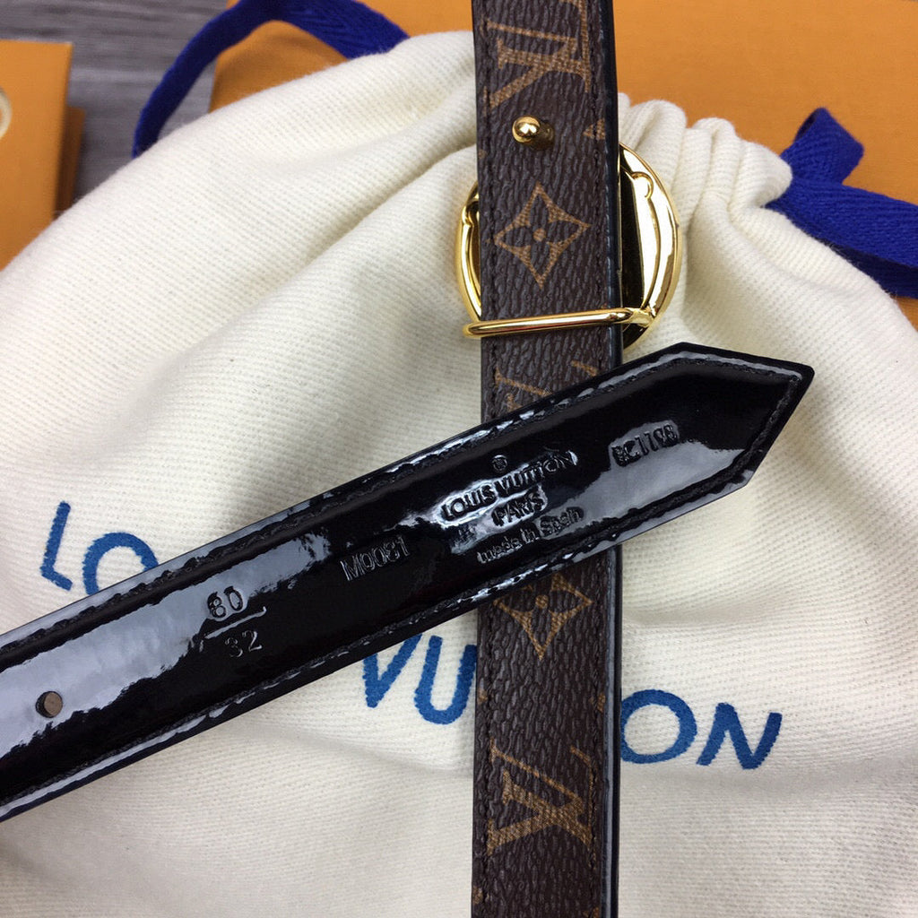 Louis Vuitton Cricle Belt Black